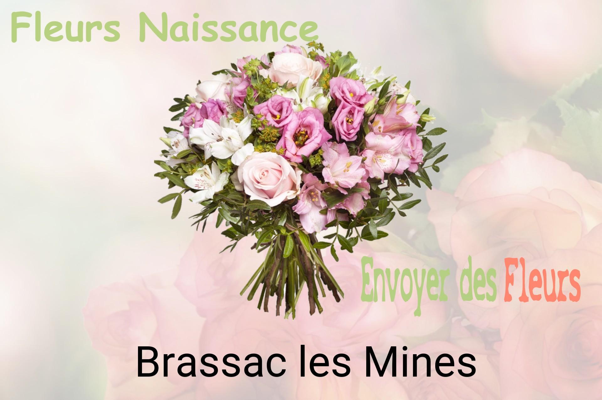 Bouquet de fleurs de naissance livré à Brassac-les-Mines